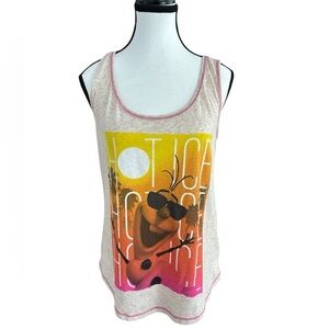 Disney's Frozen Olaf snowman graphic tank top